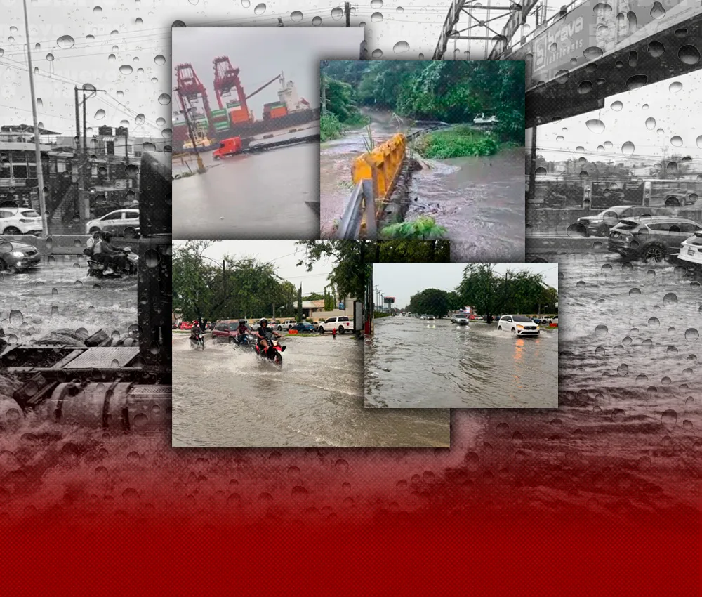 Inundaciones afectan distintas zonas del país por las lluvias de las últimas horas