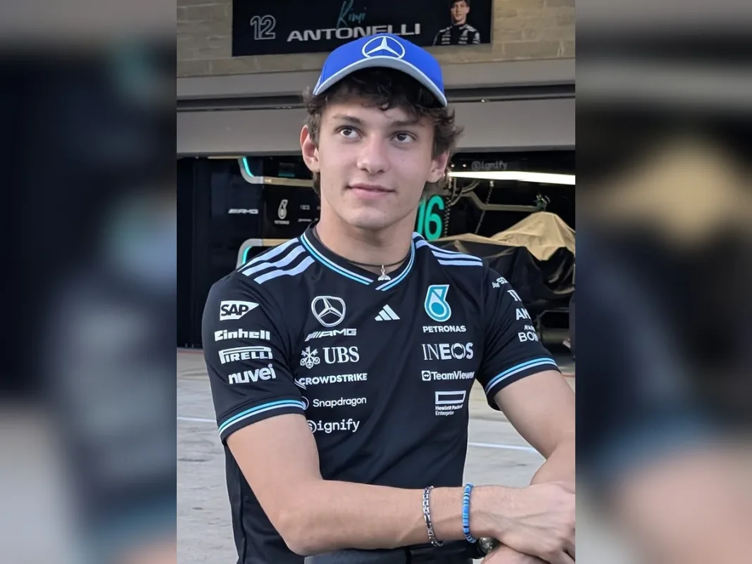 Kimi Antonelli eyes historic US GP title win in his second F1 season