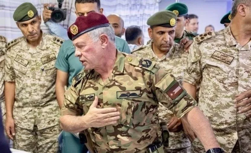 ملك الأردن: النشامى لاحقوا منفذي هجوم كنيسة الكرك حتى جحورهم